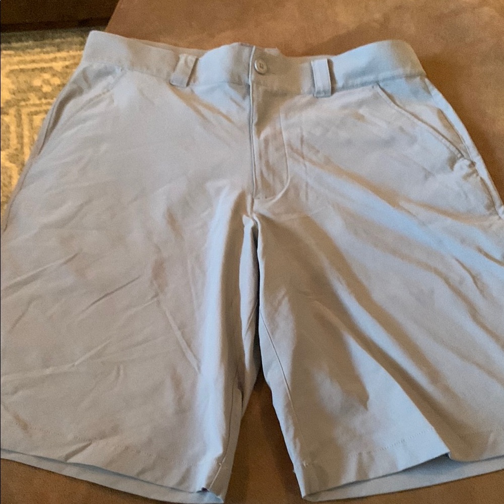 Under Armour Gray Flat Front Shorts